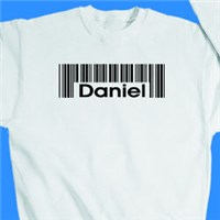 Barcode Name Sweatshirt