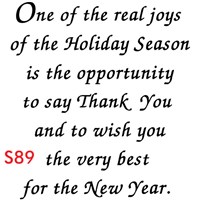 Leaves of Silver Holiday Greeting Card DBC0042x