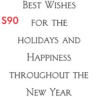 Leaves of Silver Holiday Greeting Card DBC0042x
