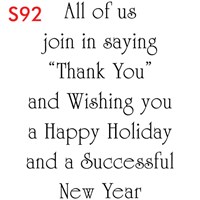 Leaves of Silver Holiday Greeting Card DBC0042x
