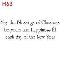 A Blessed Christmas Greeting Card DBC0030x
