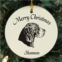 Dog Breed Personalized Ceramic Ornament U374810