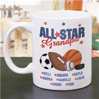 Personalized All Star Coffee Mug