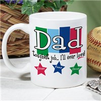 Personalized Dad Coffee Mugs