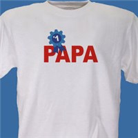 1 Dad Personalized T-shirt