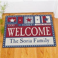 Personalized Family Doormat