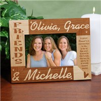 Best Friends Wood Picture Frame