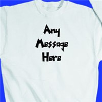Funky Message Sweatshirt