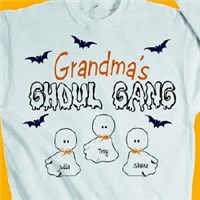 Ghoul Gang Personalized Halloween T-Shirt