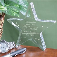 Engraved Graduation Star Keepsake
