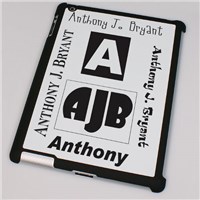 Personalized My Initial IPad Case U349534X