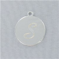 Engraved Genuine Rose Quartz and Silvertone Love Bracelet D1BG1502