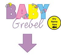 Baby Personalized Maternity Nightshirt