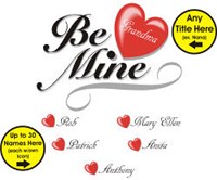 Be Mine Hearts Coffee Mug