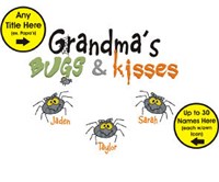 Bugs and Kisses Personalized Halloween T-shirt