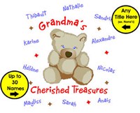 Cherished Treasures Personalized Canvas Tote Bag