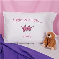 Personalized Princess Pillowcase Personalized Pillow Case for Her