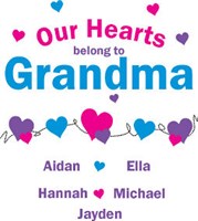 Our Hearts Personalized Apron