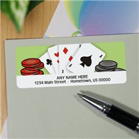 Just Gamblin' Address Labels