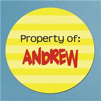 Personalized Property Of Labels