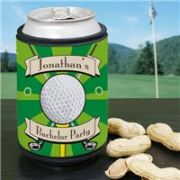 Personalized Golf Can Wrap Foam Koozie