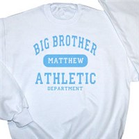 Big Brother Athletic Dept. Personalized Youth Sweatshirt