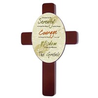 Serenity Prayer Personalized Keepsake Wall Cross