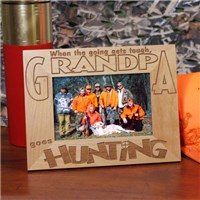 Personalized Hunting Photo Frame Engraved Hunting Photo Frame from