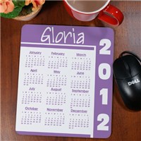 Calendar Personalized Mouse Pad