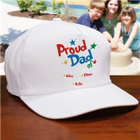 Personalized Proud Dad Hat for Father's Day