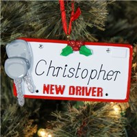 Personalized New Driver Ornament New Driver Christmas Ornament