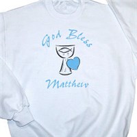 God Bless... First Communion Youth Sweatshirt