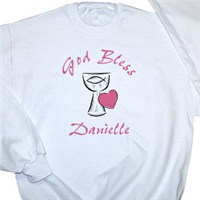 God Bless... First Communion Youth Sweatshirt