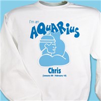 Personalized Zodiac Sweatshirt