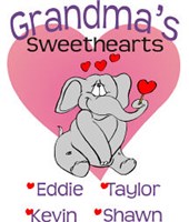 Elephant Sweethearts Valentine T-shirt