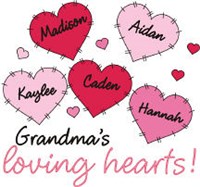 Loving Hearts Personalized Valentine Apron