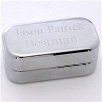 Engraved Stick Shift Cufflinks with Case DGC658SS