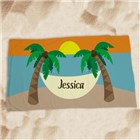 Personalized Summer Vacation Beach Towels