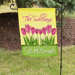 Personalized Garden flag