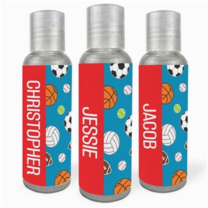 Personalized Sports Hand Sanitizer by Gifts For You Now