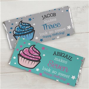 Personalized Look So Sweet Candy Bar Wrappers by Gifts For You Now