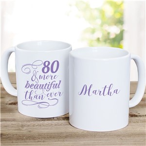 Personalized Birthday ceramic Mug by Gifts For You Now