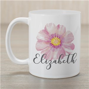 Personalized Flower Mug by Gifts For You Now