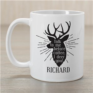 Image of Personalized I Deer You Coffee Mug