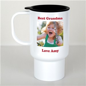 Personalized Photo Travel Mug by Gifts For You Now