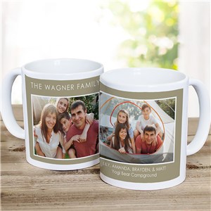 Personalized Two Photo & Message Mug by Gifts For You Now