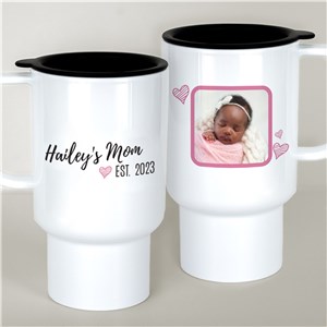 Personalized Mom Travel Mug with Photo by Gifts For You Now