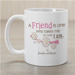 Friendship Personalized Coffee Mug by Gifts For You Now