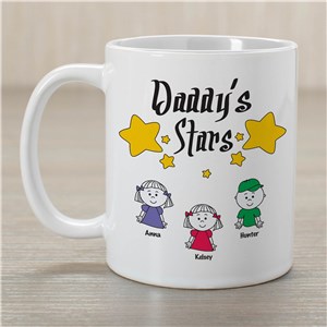 My Stars Personalized Father's Day Coffee Mug by Gifts For You Now