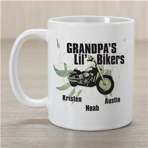 Personalized Lil Bikers Ceramic Coffee Mug by Gifts For You Now
